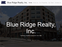 Tablet Screenshot of br-realty.com